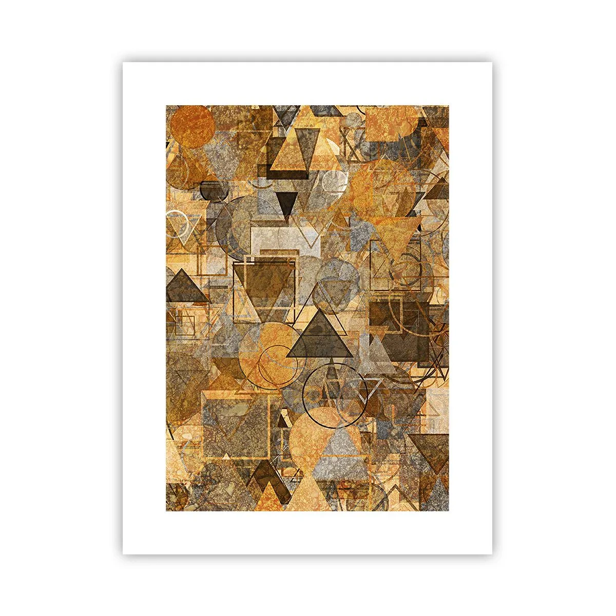 Plakat - Verden i form - 30x40 cm