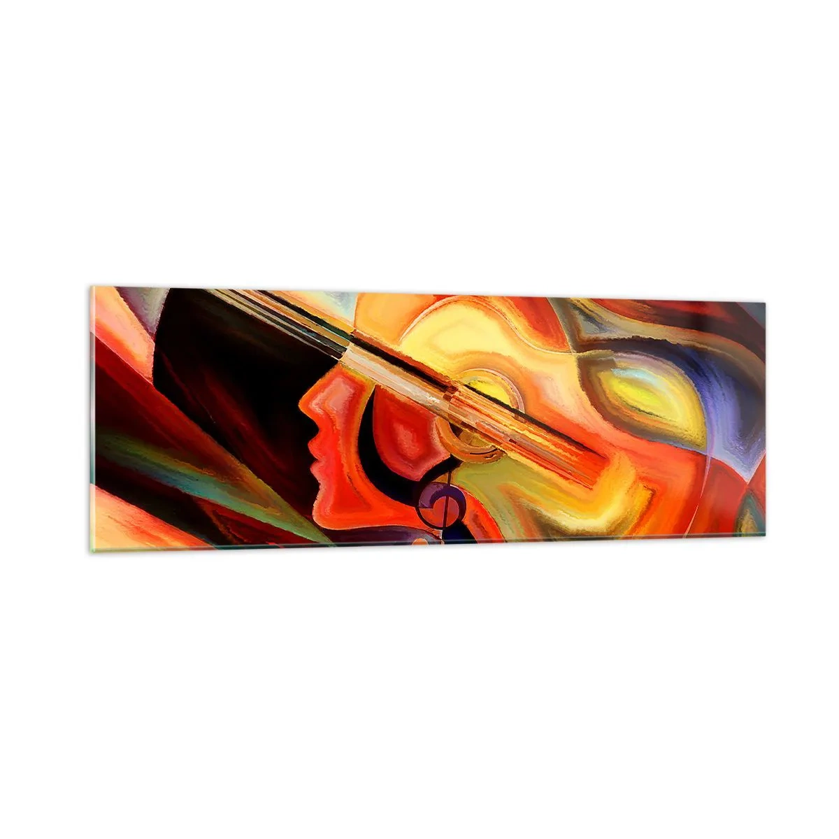 Billede på glas - Og alt er i orden - 90x30 cm