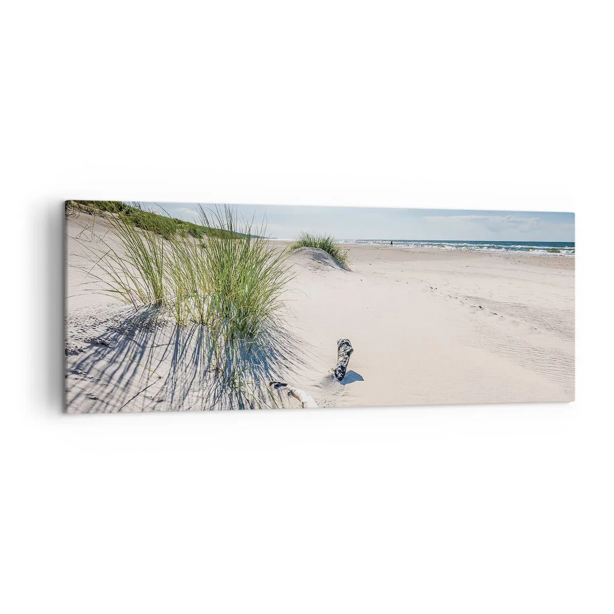 Lærredstryk - Billede på lærred - Den smukkeste? Baltisk - 140x50 cm
