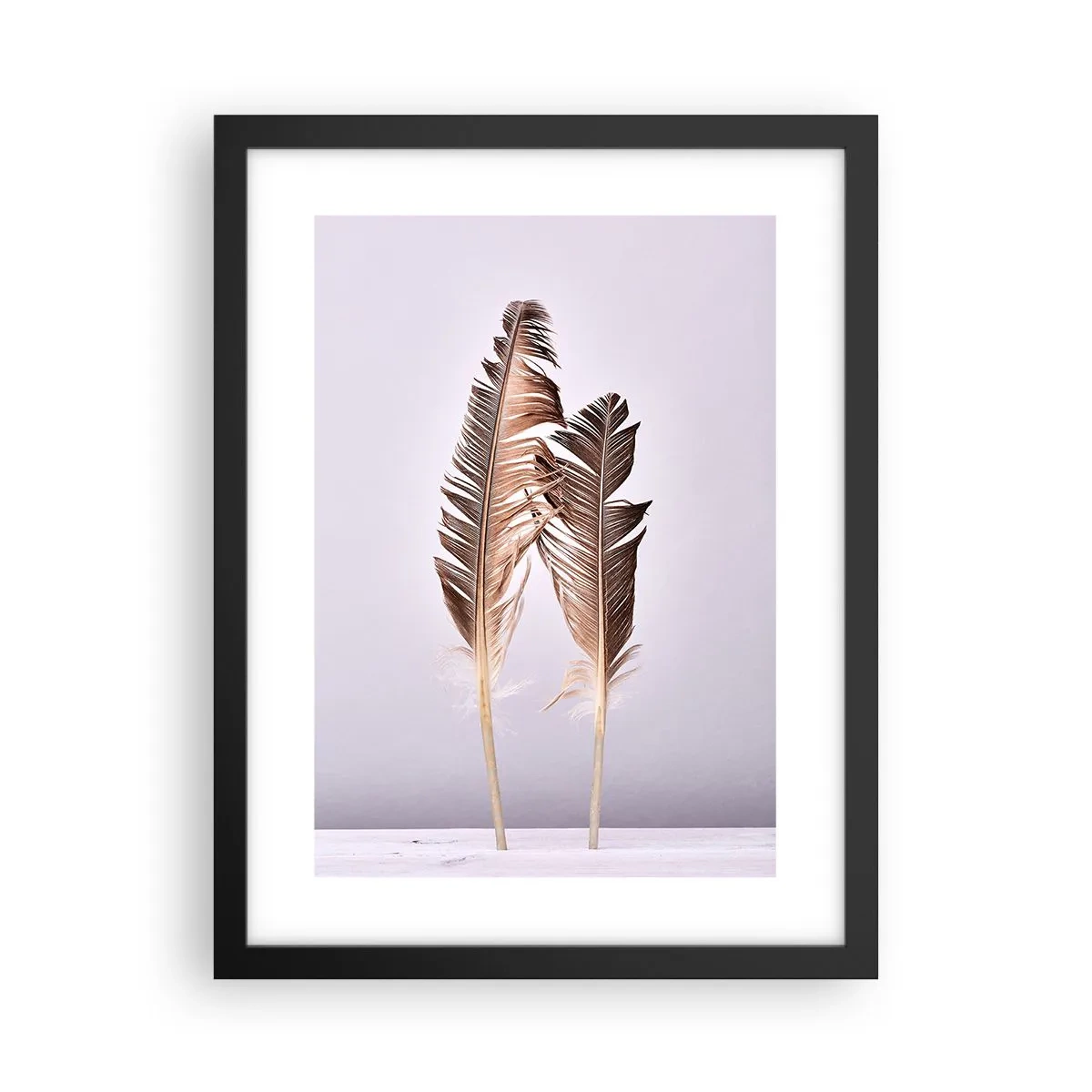 Plakat i sort ramme - Mod intetheden - 30x40 cm