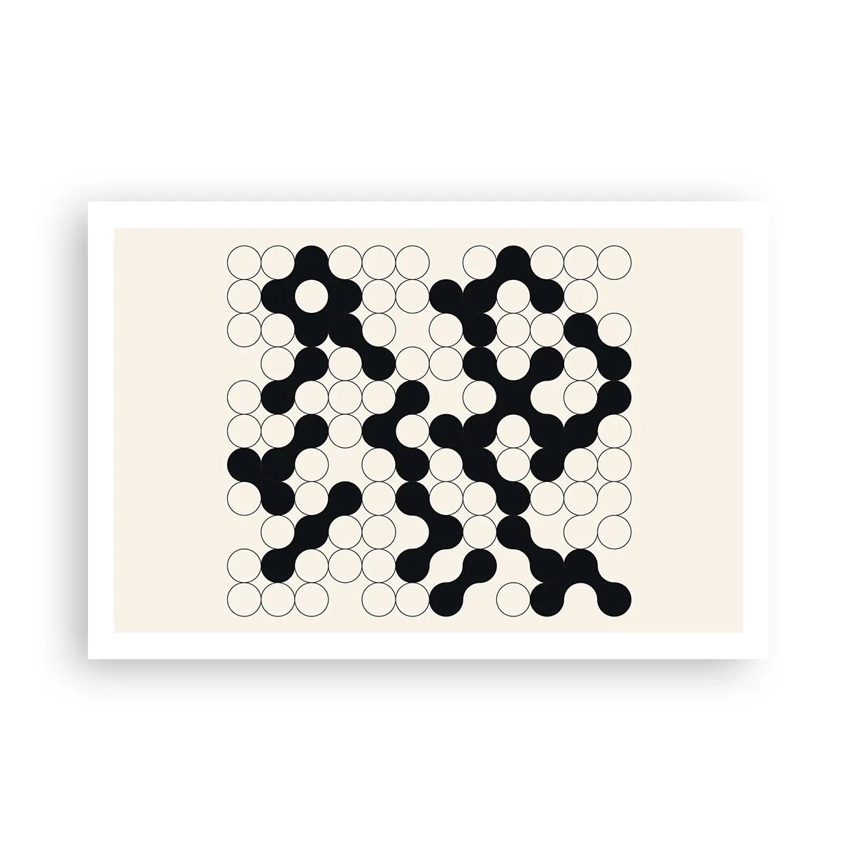 Plakat - Kinesisk spil - variation - 91x61 cm