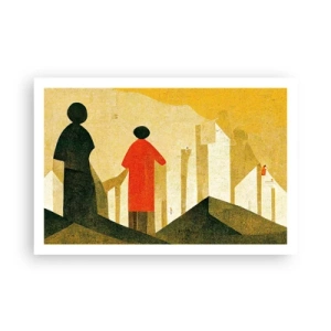 Plakat - Stadig langt væk - 91x61 cm