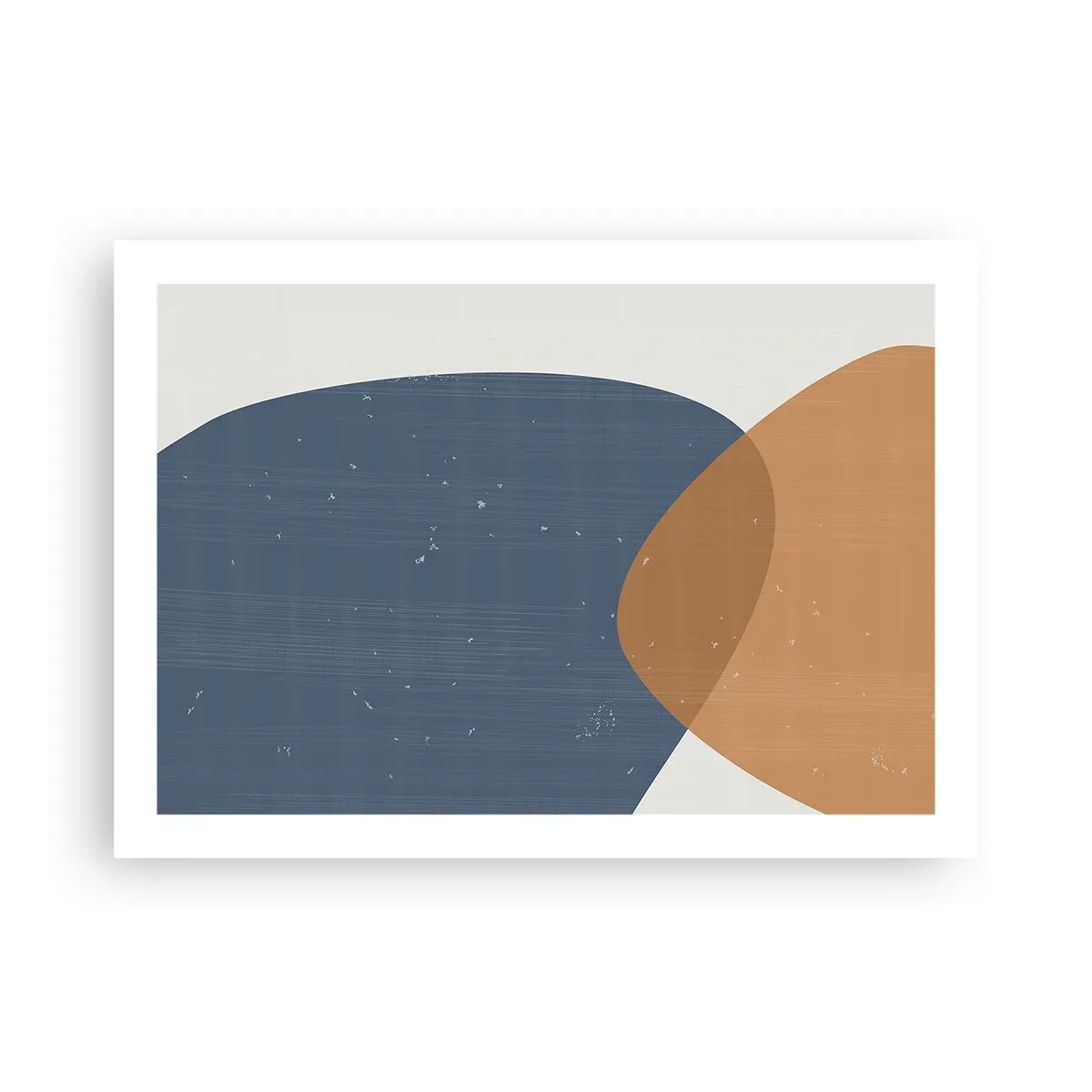 Plakat - Ovaler og påvirkninger - 70x50 cm