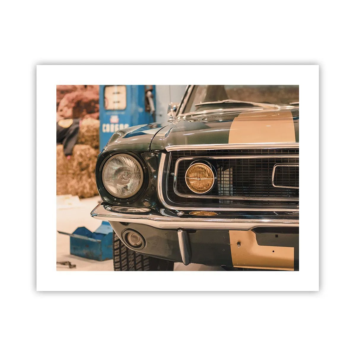 Plakat - Møde med en legende - 50x40 cm