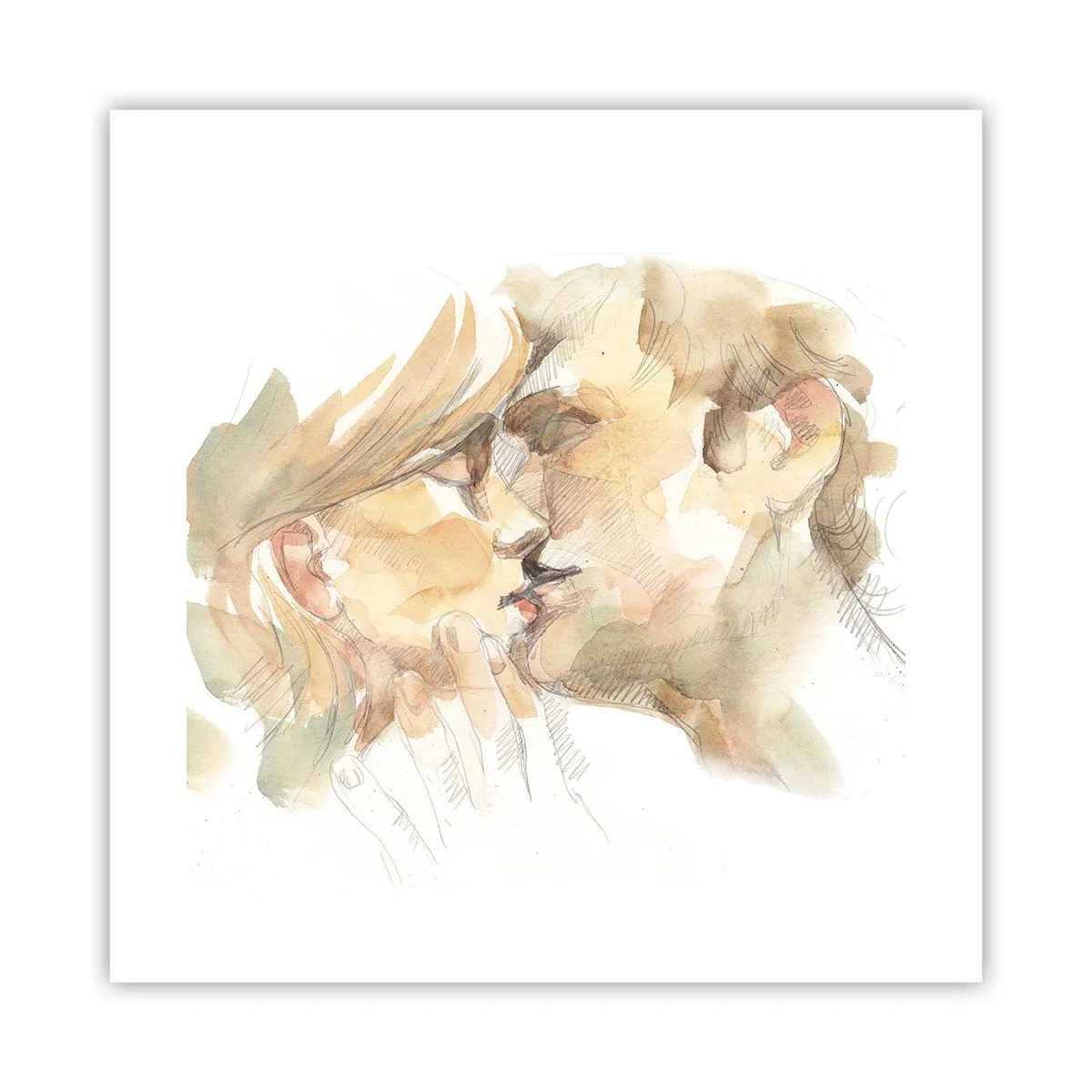 Plakat - Den fundne halvdel? - 40x40 cm