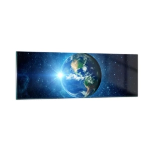 Billede på glas - Vi er i himlen - 90x30 cm