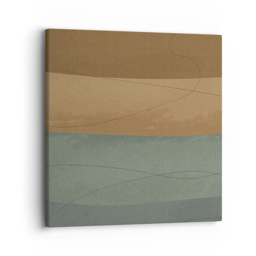Lærredstryk - Billede på lærred - Vandret sammensætning - 30x30 cm
