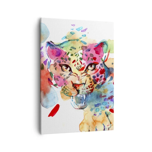 Lærredstryk - Billede på lærred - Skønheden og udyret - 50x70 cm