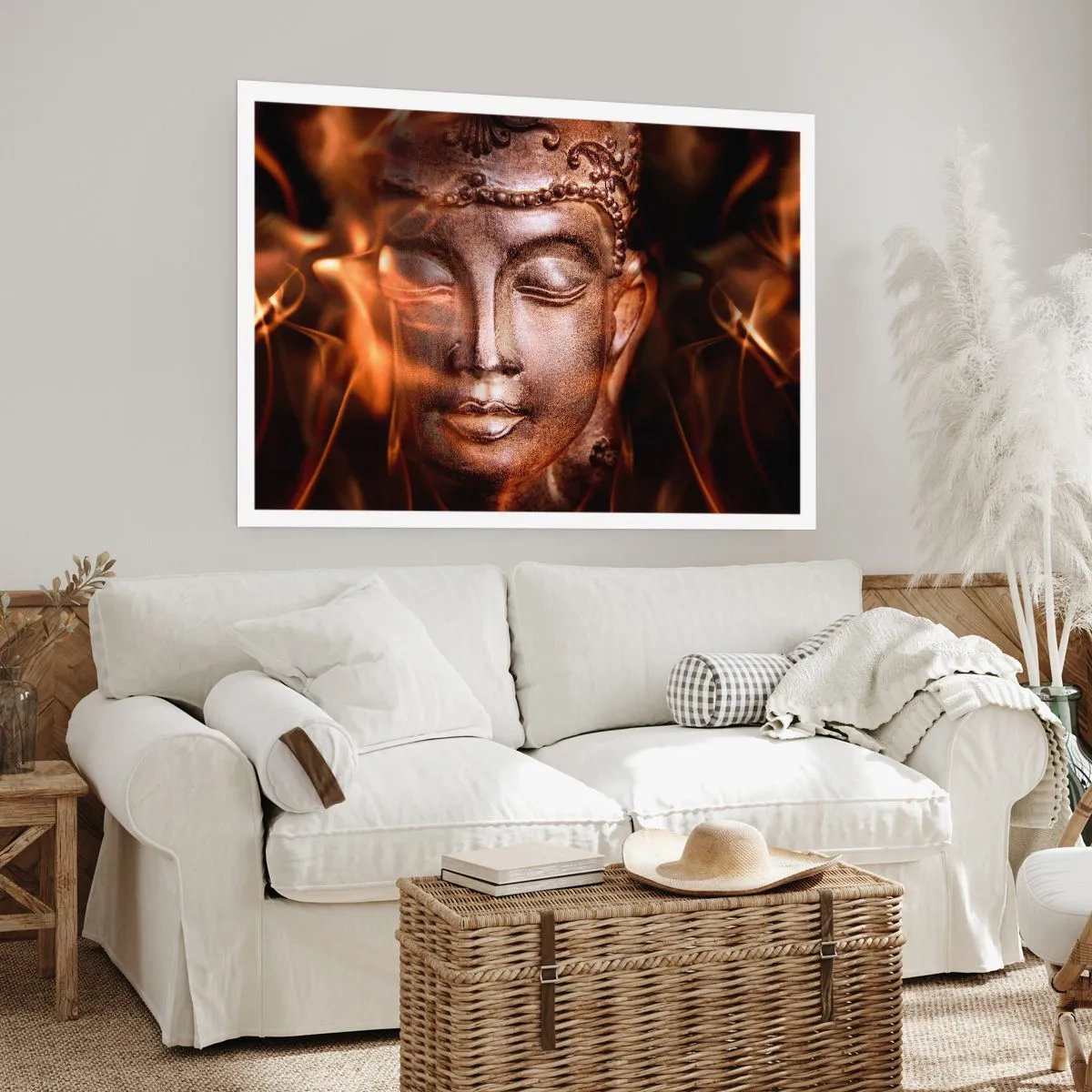 Plakat - Den eksisterer kun her og nu - 40x30 cm