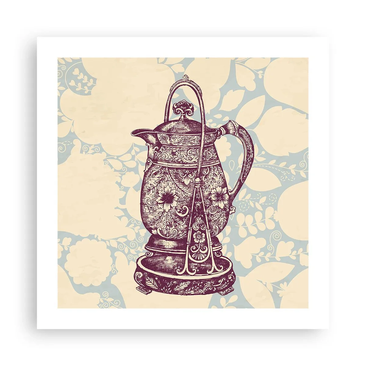 Plakat - Skønheden i hverdagslivet - 50x50 cm