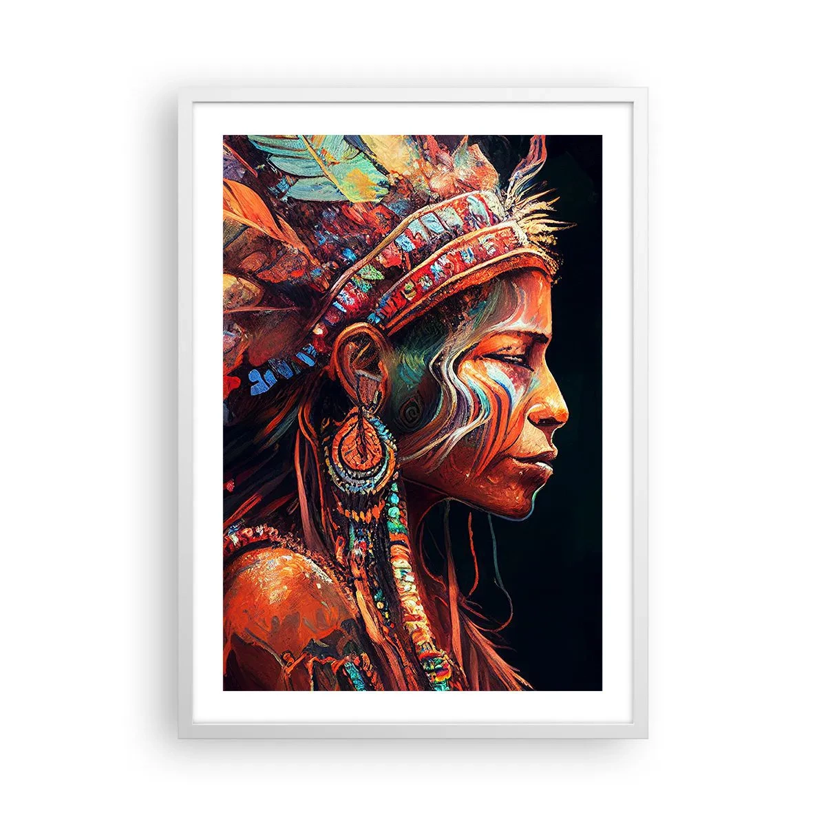 Plakat i hvid ramme - Et magisk ritual - 50x70 cm