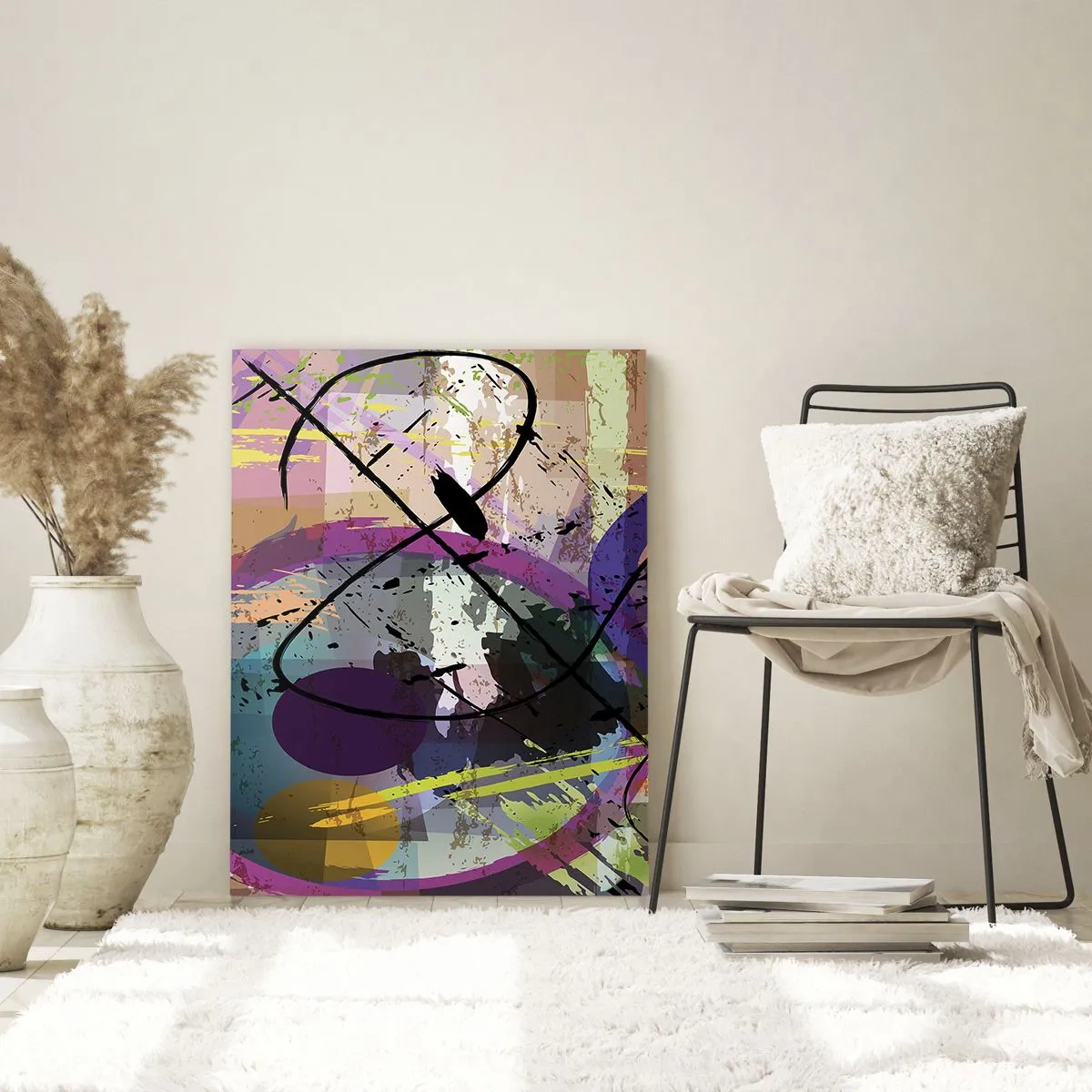 Billede på glas - Kan være lige eller rundt - 50x70 cm