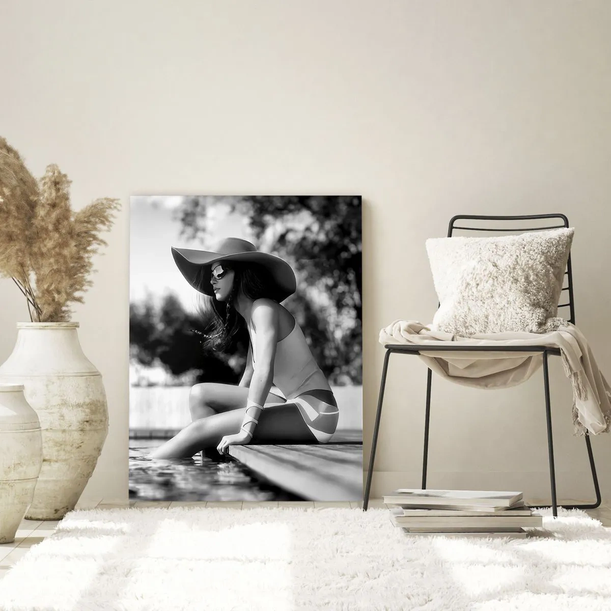 Billede på glas - Sommerdrøm - 70x100 cm