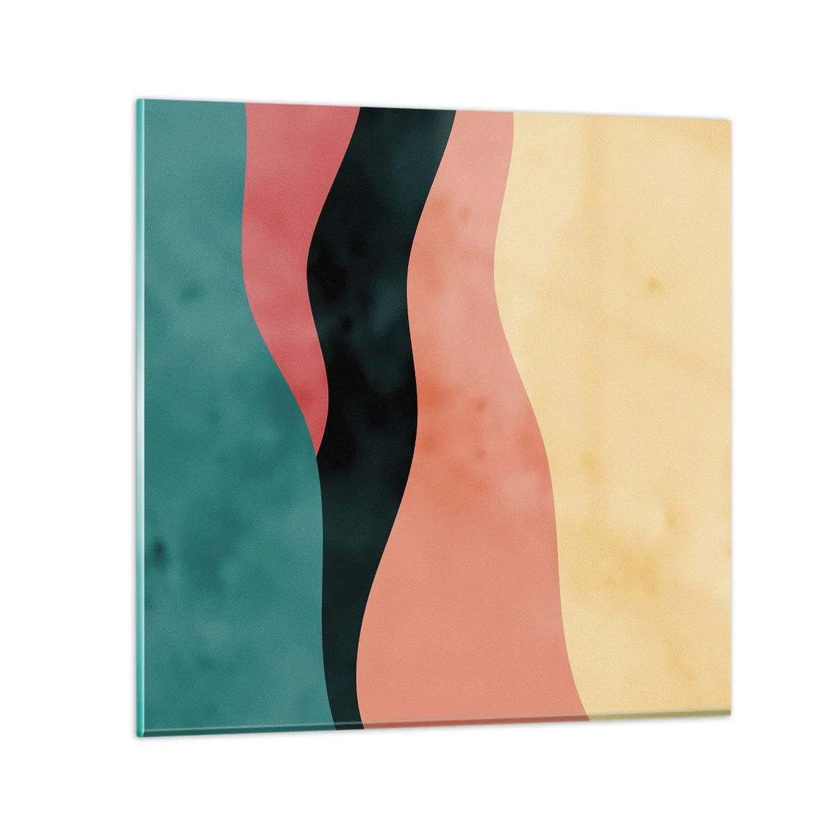 Billede på glas - Kompatibel manglende overholdelse - 40x40 cm