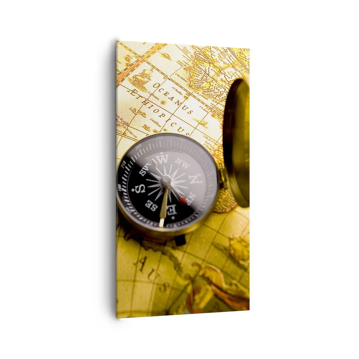 Lærredstryk - Billede på lærred - Eller måske til verdens ende? - 65x120 cm