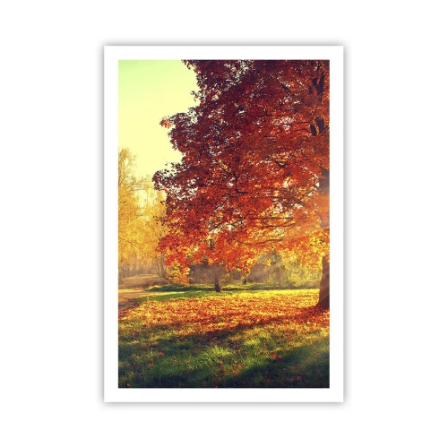 Plakat - Rød er smuk - 61x91 cm