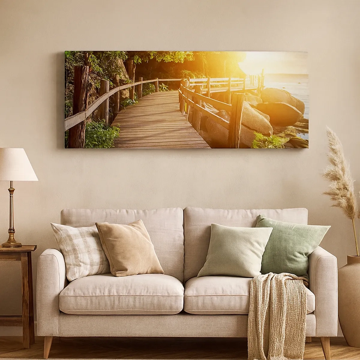 Lærredstryk - Billede på lærred - Endnu et sving, endnu et under - 30x30 cm