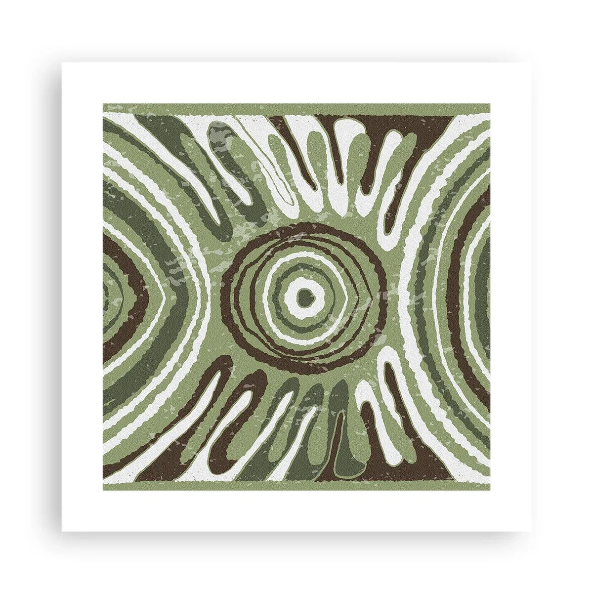 Plakat - Eksplosion af følelser - 40x40 cm