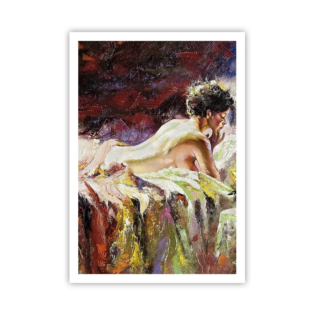 Plakat - Eftertænksom Venus - 70x100 cm