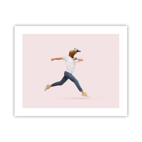 Plakat - En knivspids absurditet - 50x40 cm