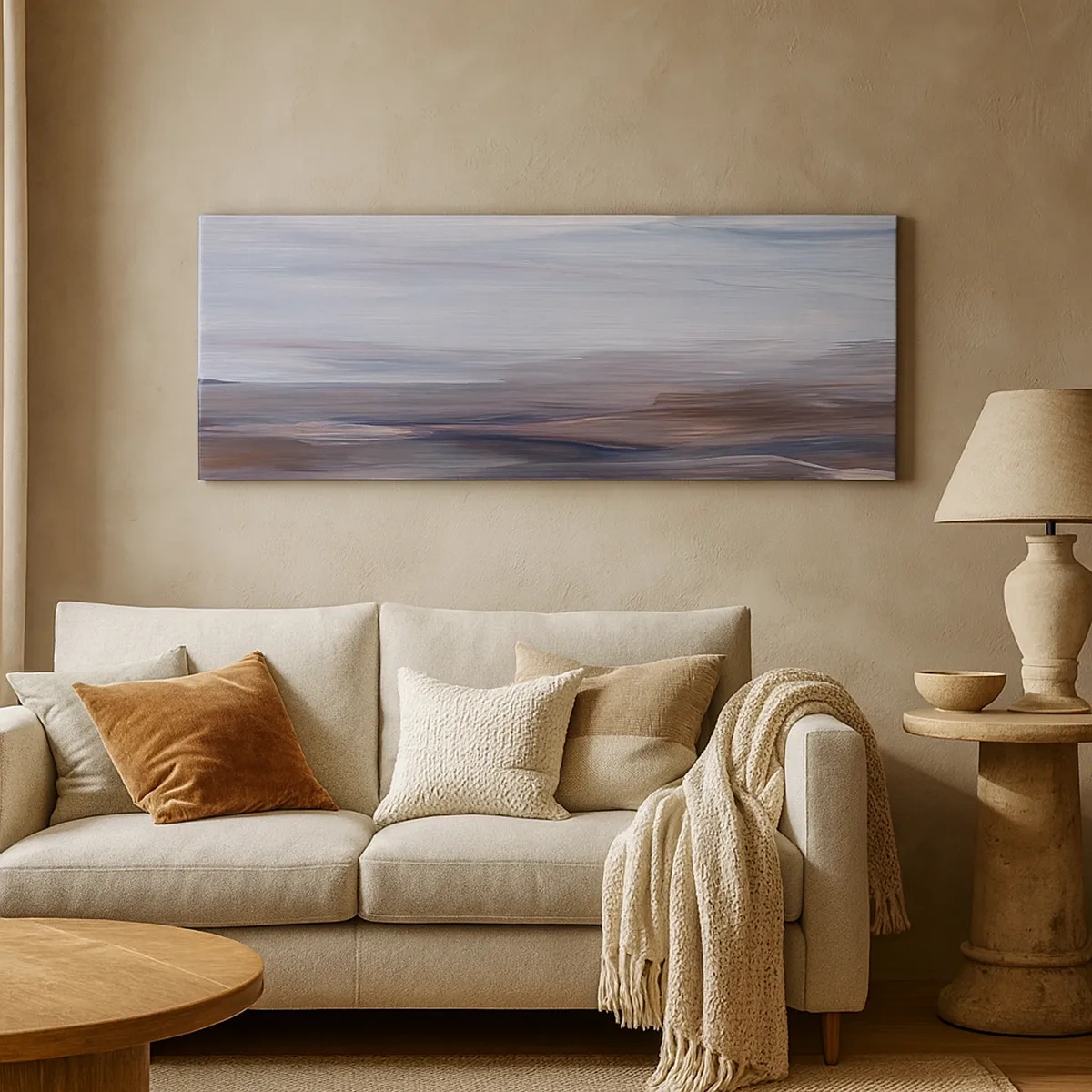 Lærredstryk - Billede på lærred - Elementer: vand - 30x30 cm