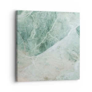 Lærredstryk - Billede på lærred - Den ædle kølighed af sten - 30x30 cm