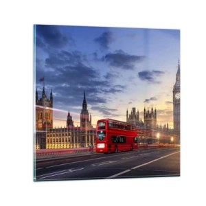 Billede på glas - Særlige kendetegn - 30x30 cm