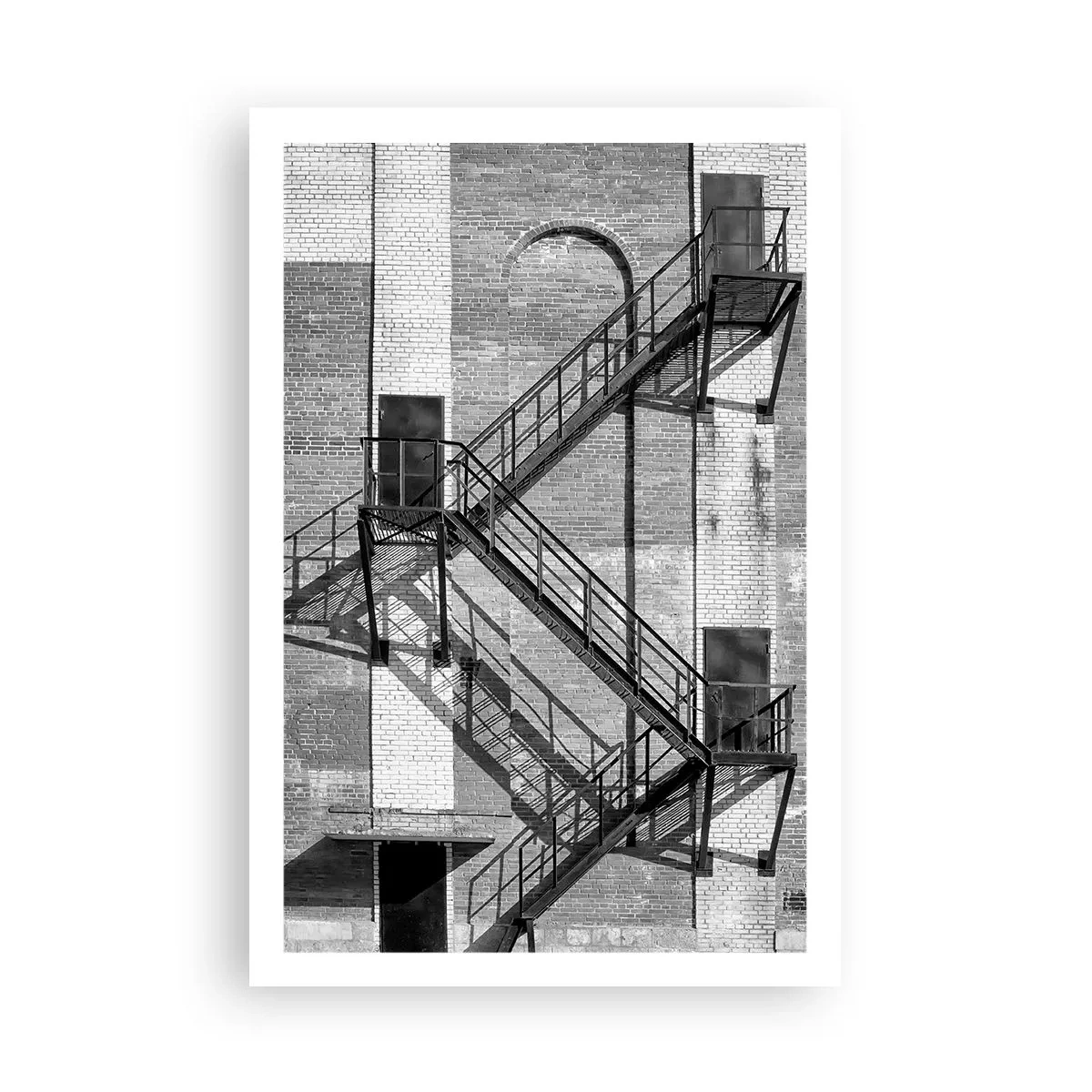 Plakat - Industriel stil - 61x91 cm