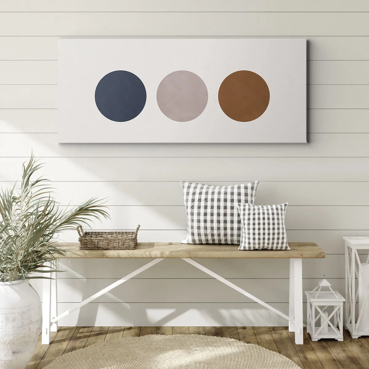 Lærredstryk - Billede på lærred - Et symbol på perfektion - 100x40 cm