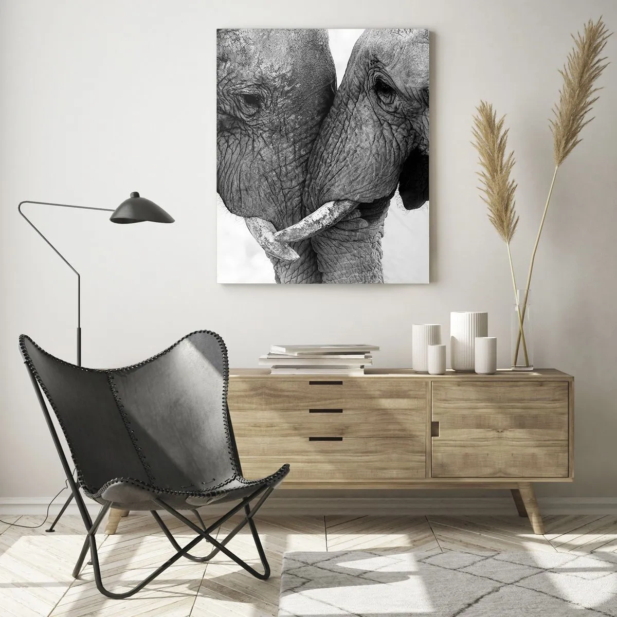 Billede på glas - Hjertelig tilståelse - 50x70 cm