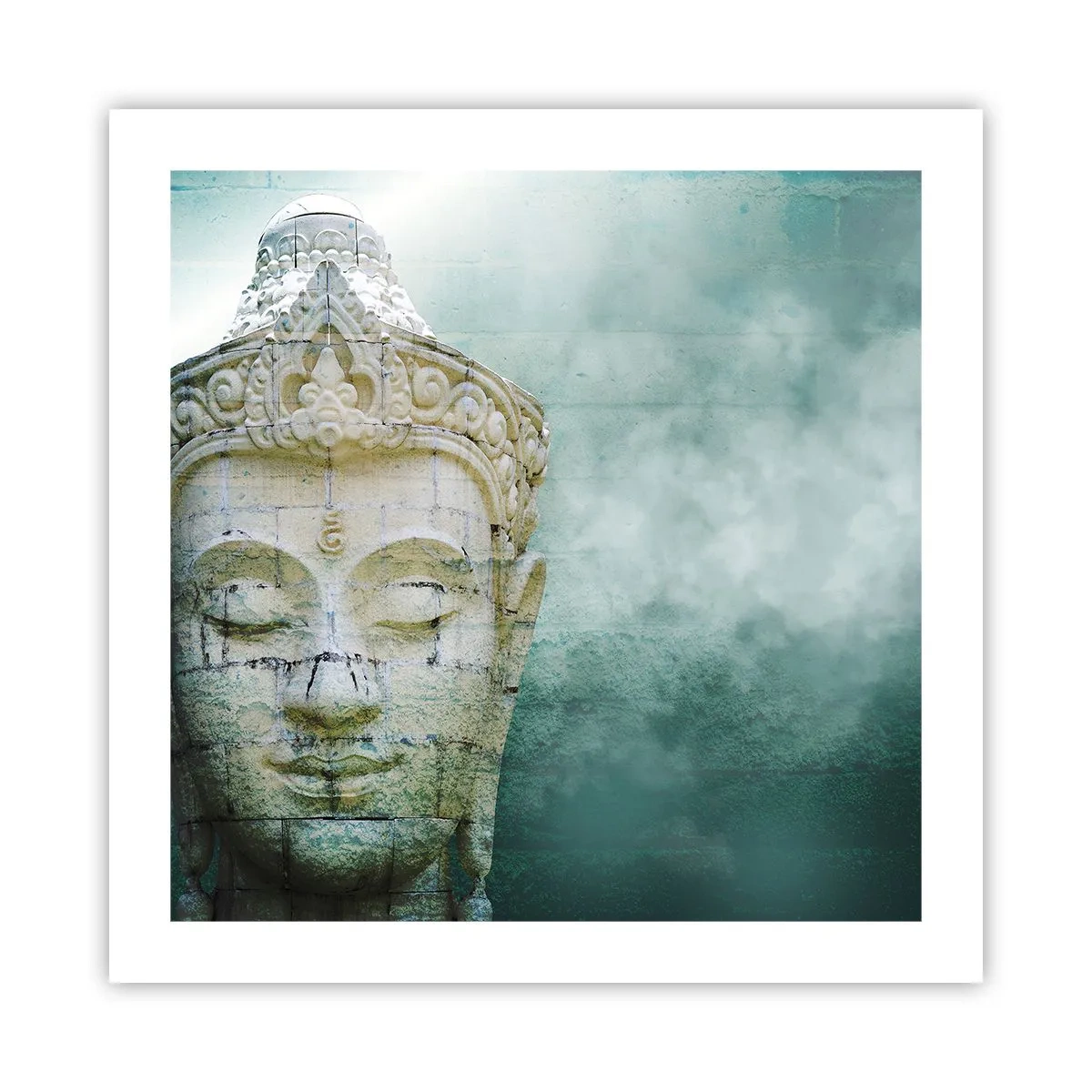 Plakat - På jagt efter lys - 50x50 cm