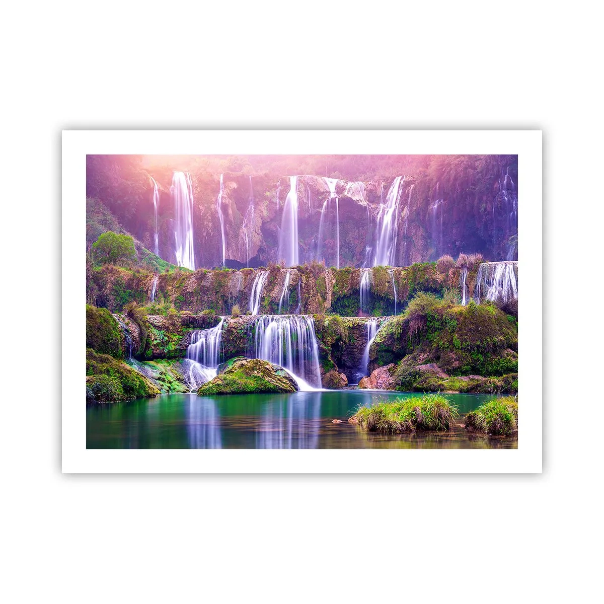 Plakat - Trappe til himlen - 70x50 cm