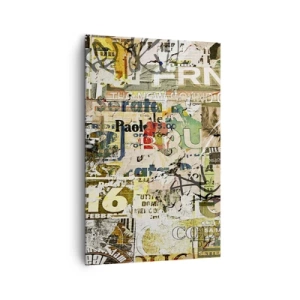 Lærredstryk - Billede på lærred - Åh, det er ved at ske... - 80x120 cm