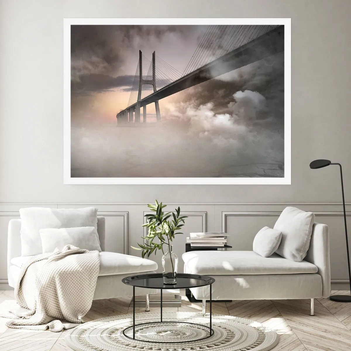 Plakat - På en flod, der ikke eksisterer - 40x30 cm