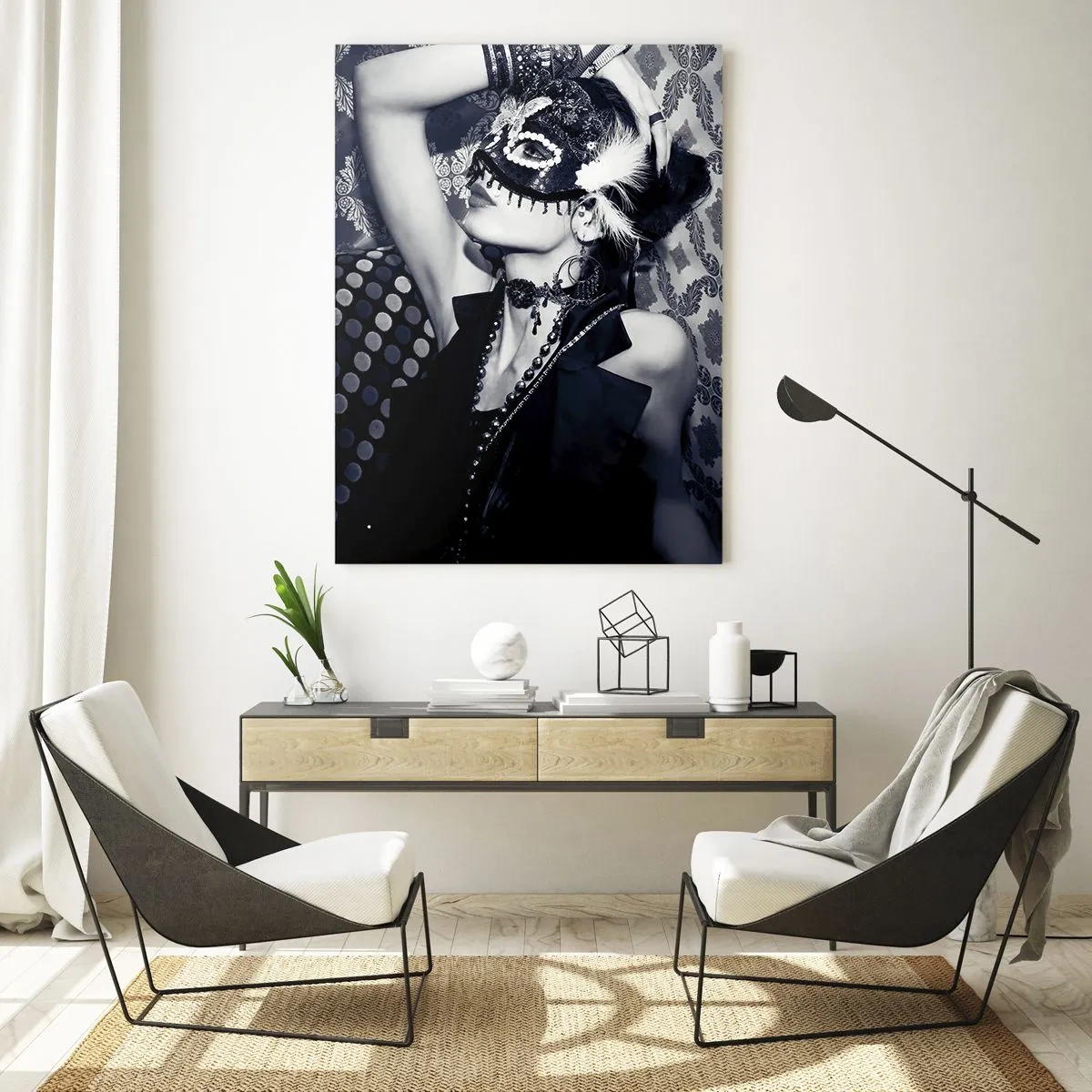 Billede på glas - Dekorationer, pynt, mønstre... - 50x70 cm