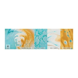 Fototapet Prøve Standard Eco - Pastel hvirvel - Abstraktion, Stykke, Moderne kunst - 100x30 cm