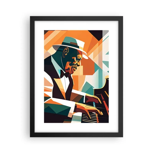 Plakat i sort ramme - Alt det jazz - 30x40 cm