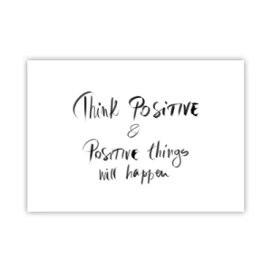 Plakat - Hvordan skal man leve? - 100x70 cm