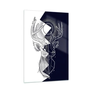 Billede på glas - Modsætningernes kamp og enhed - 70x100 cm