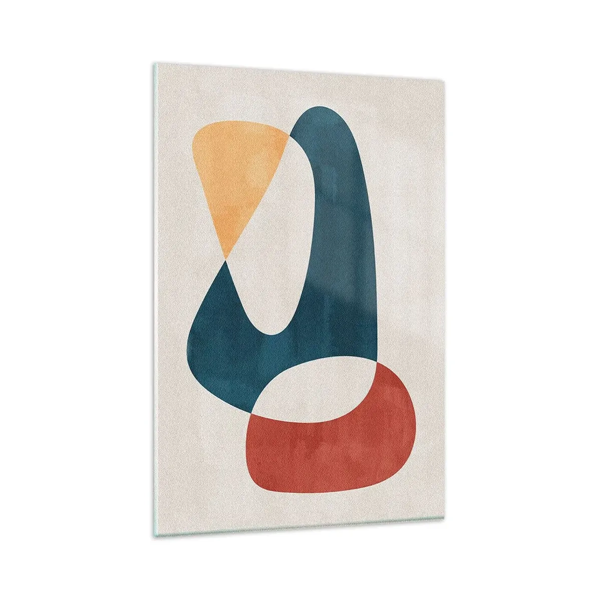 Billede på glas - Påvirkninger og metamorfoser - 80x120 cm