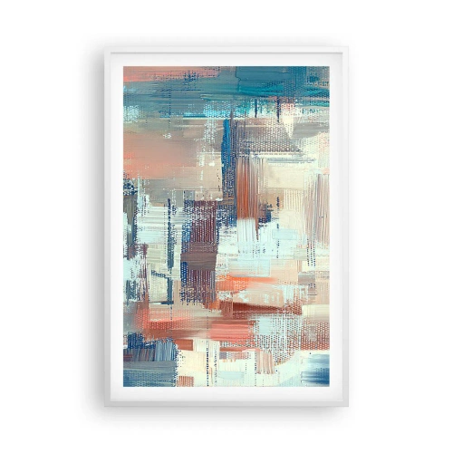 Plakat i hvid ramme - At nå lyset - 61x91 cm