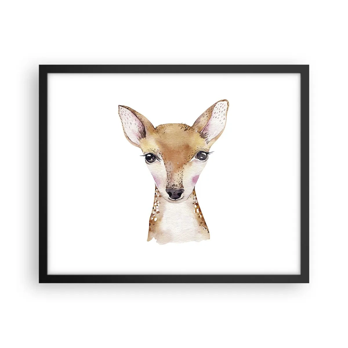 Plakat i sort ramme - Uskyldighedens natur - 50x40 cm