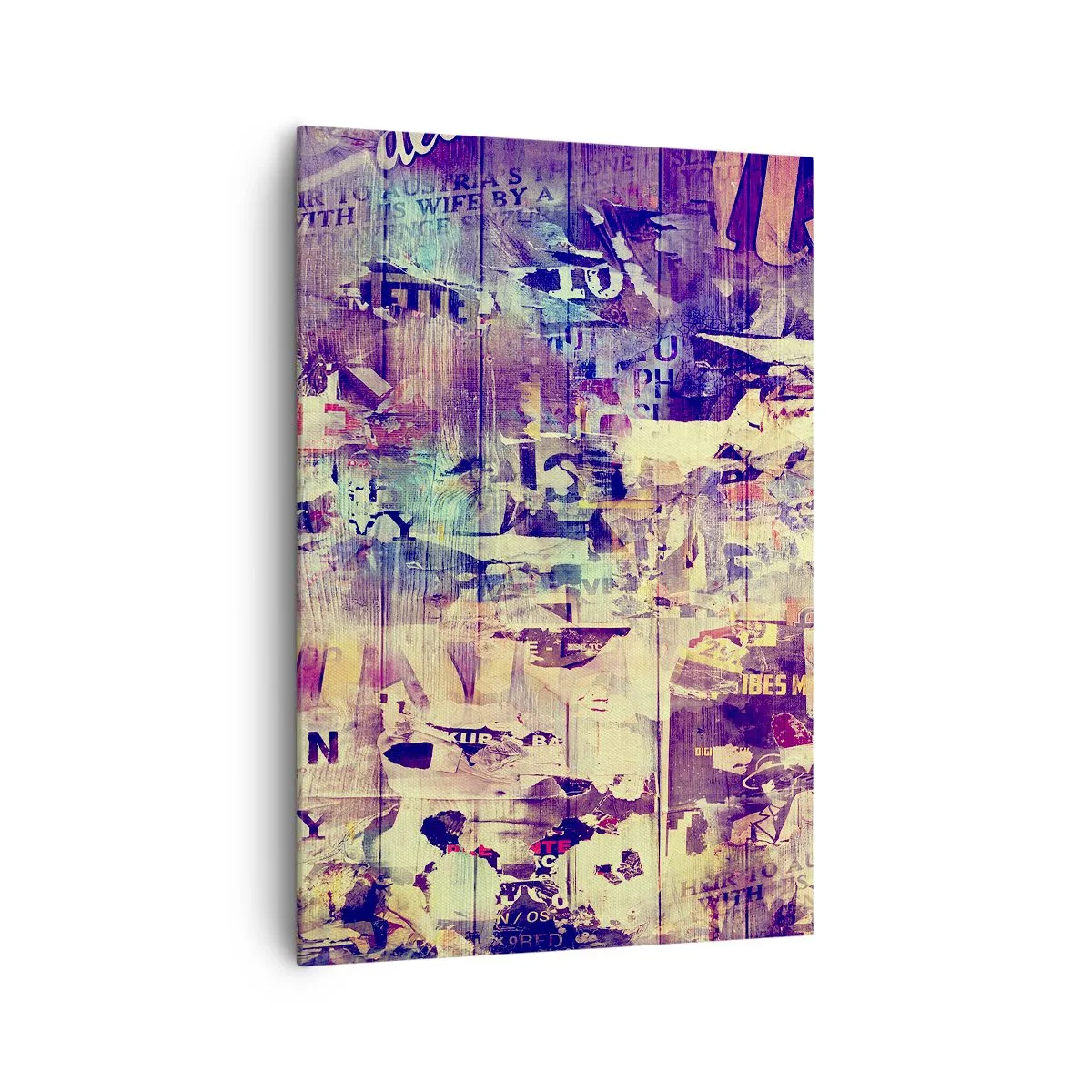 Lærredstryk - Billede på lærred - Og det er alt, hvad der vil være tilbage - 70x100 cm