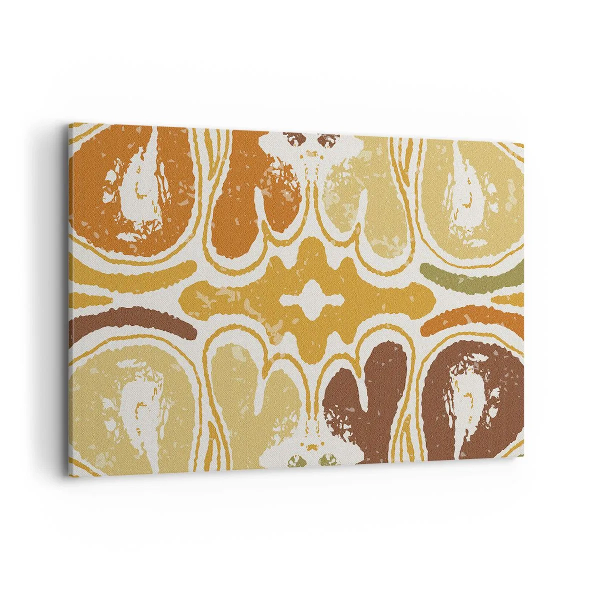 Lærredstryk - Billede på lærred - Sentimental abstraktion - 120x80 cm