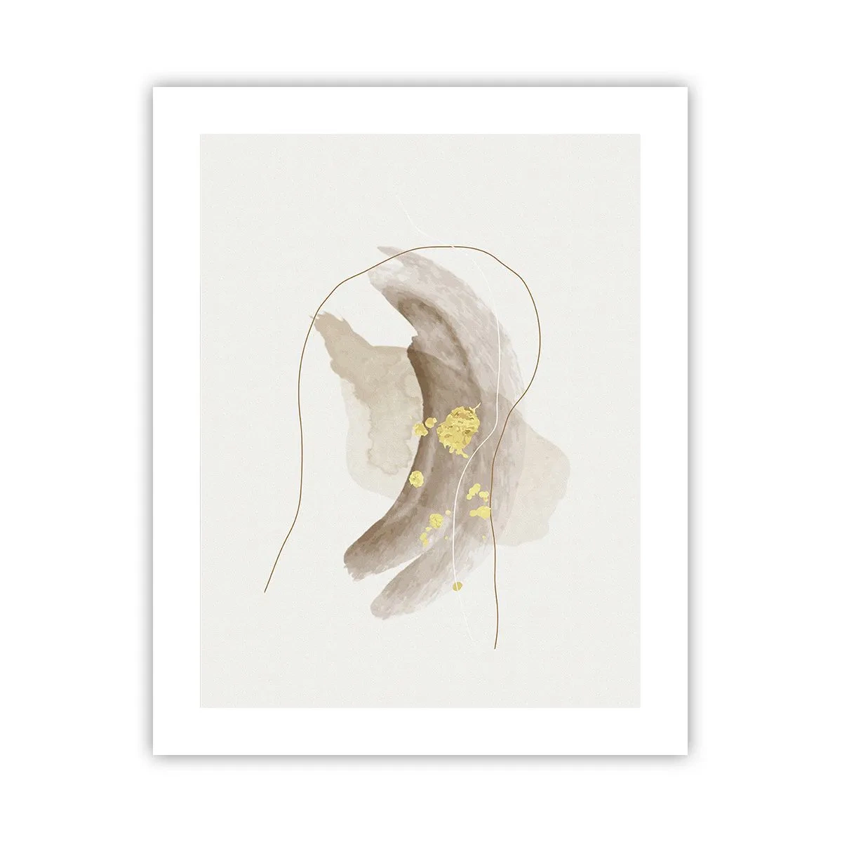 Plakat - Mødt i rummet - 40x50 cm