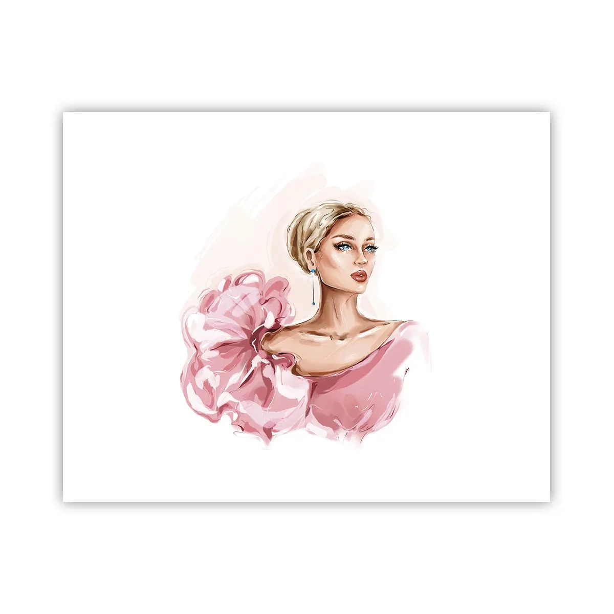 Plakat - Som malet... - 50x40 cm