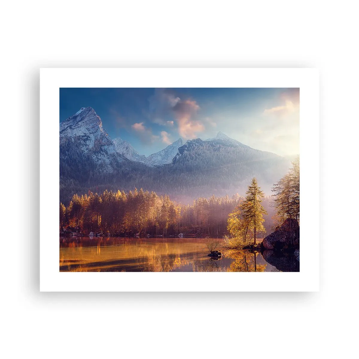 Plakat - I bjerge og dale - 50x40 cm