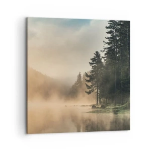 Lærredstryk - Billede på lærred - En dags fødsel - 60x60 cm