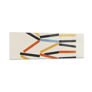 Billede på glas - Vandret komposition - 160x50 cm