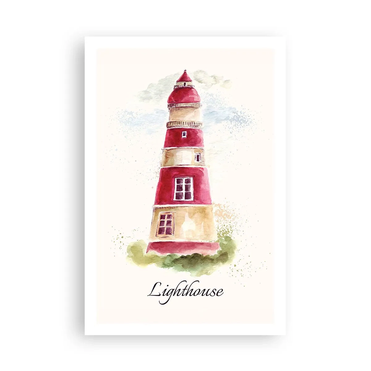 Plakat - Altid vejret omkring - 61x91 cm